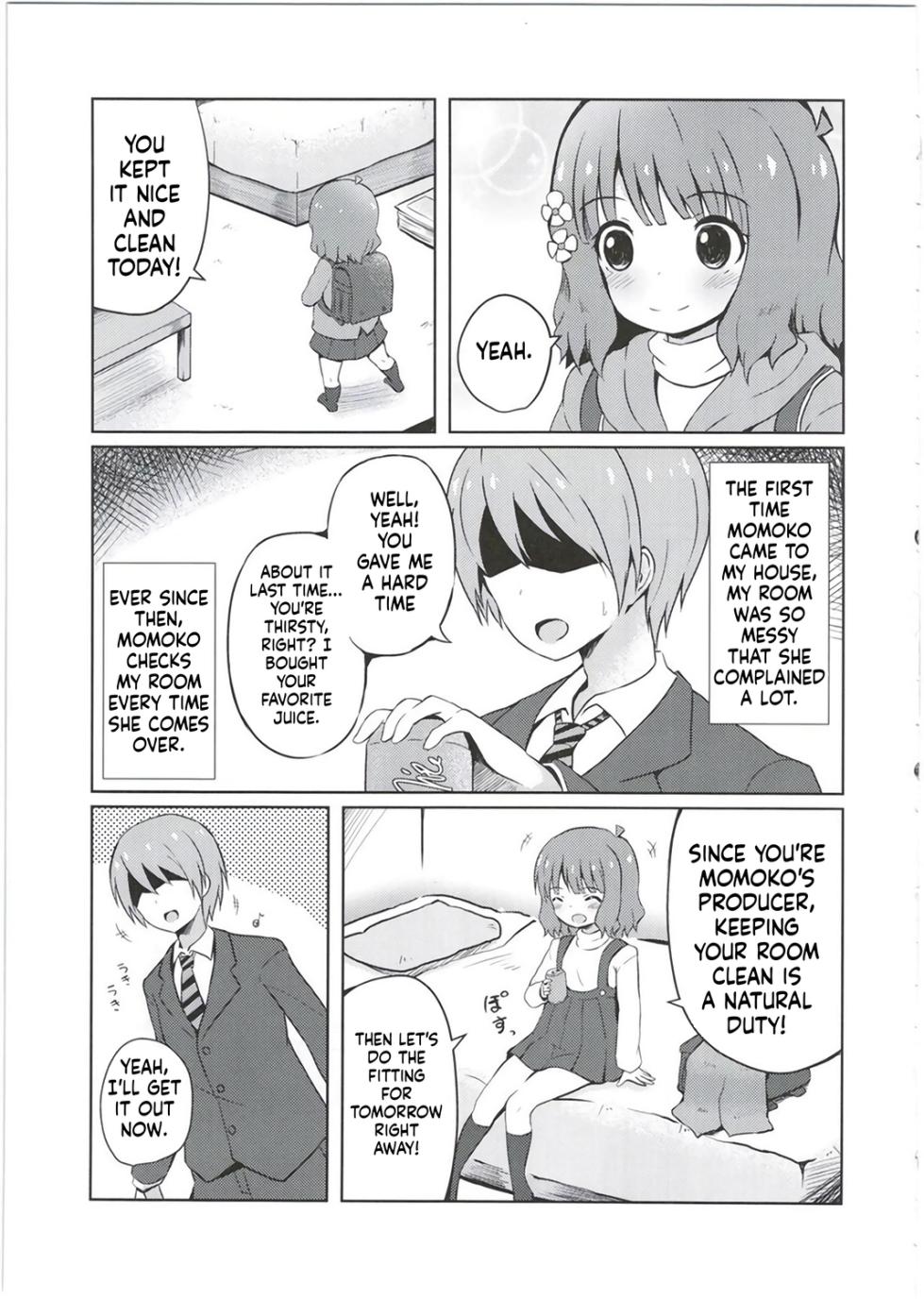 [Nna Timun (yurarin)] Onii-chan... Momoko, AV Joyuu datte Dekiru yo (THE IDOLM@STER MILLION LIVE!)[English][ScanMTL] - Page 6