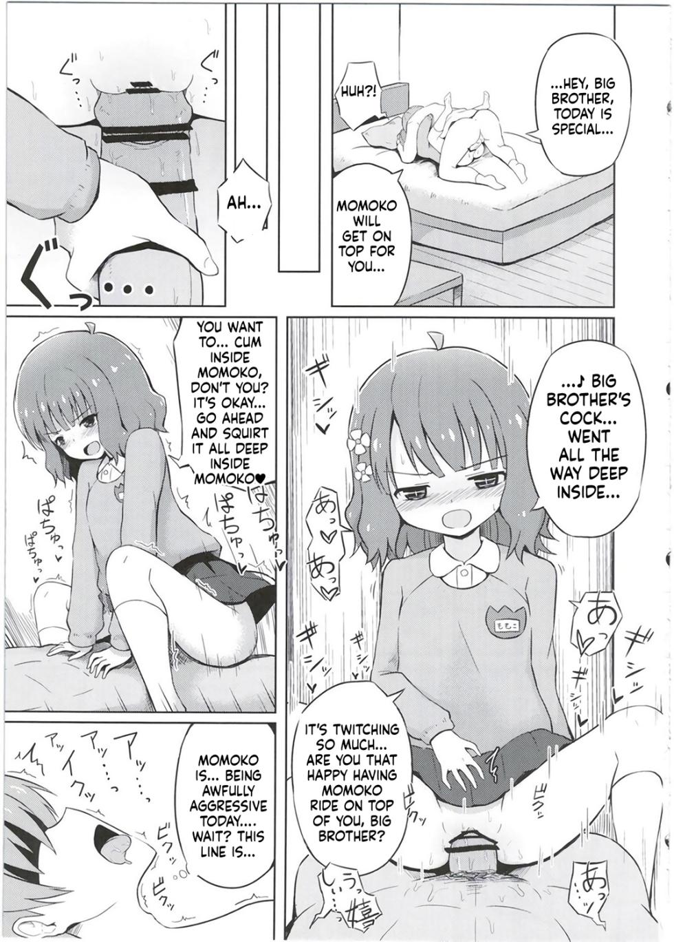 [Nna Timun (yurarin)] Onii-chan... Momoko, AV Joyuu datte Dekiru yo (THE IDOLM@STER MILLION LIVE!)[English][ScanMTL] - Page 16