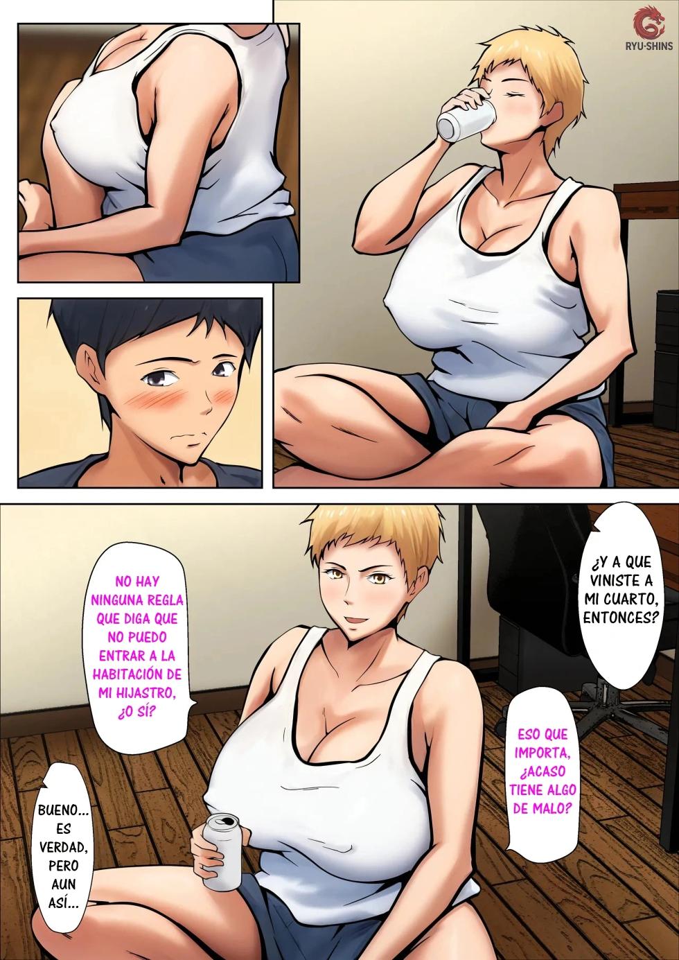 [Pentacle(Shimipan)] Giri no Oyako ga Doukyou Shitereba Kitto kou｜El Destino Inevitable de la Convivencia Entre una Madre y su Hijastro [Spanish] [RYU-SHINS] - Page 4