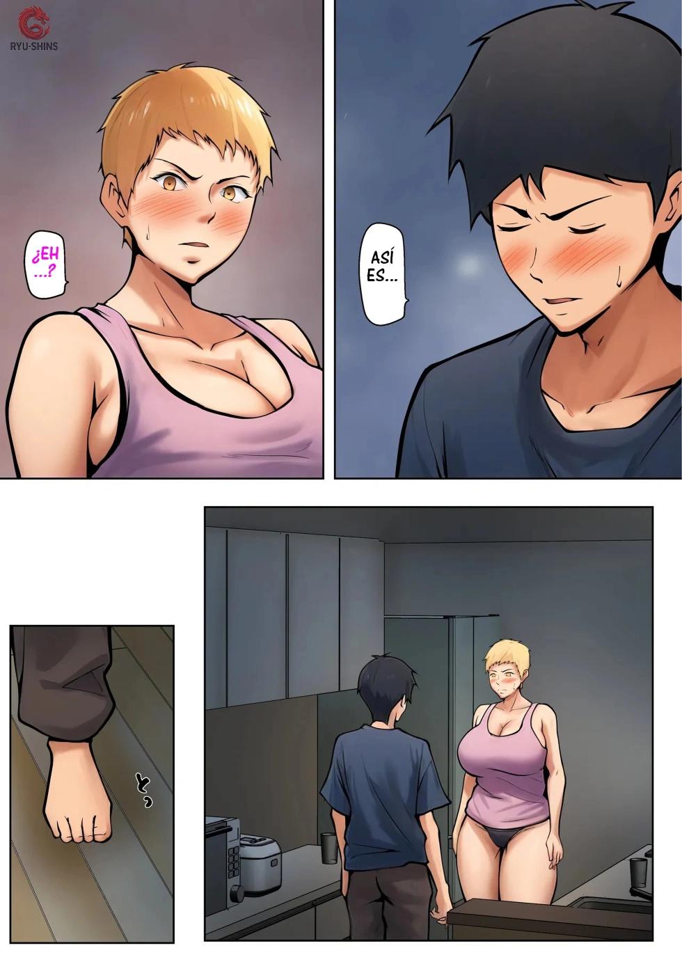 [Pentacle(Shimipan)] Giri no Oyako ga Doukyou Shitereba Kitto kou｜El Destino Inevitable de la Convivencia Entre una Madre y su Hijastro [Spanish] [RYU-SHINS] - Page 24