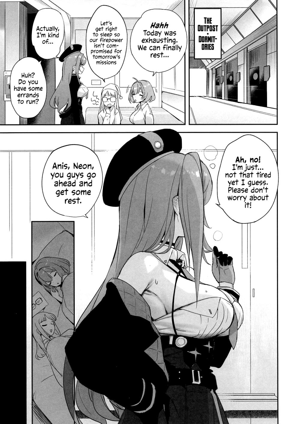 (C108) [Aokihoshi (Zen Shiro)] Rapi no Himegoto | Rapi's Secret (Goddess of Victory: Nikke) [English] [u_watanabe] - Page 4