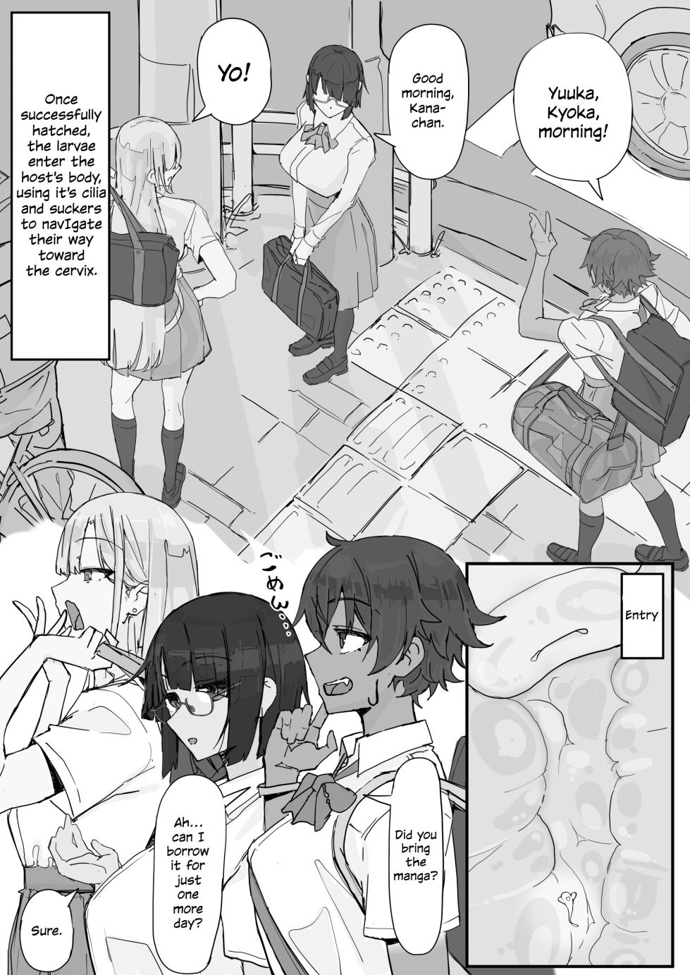 [Shirabe Shiki] Parasitic Pleasure Organ [Decensored] [Complete] - Page 4