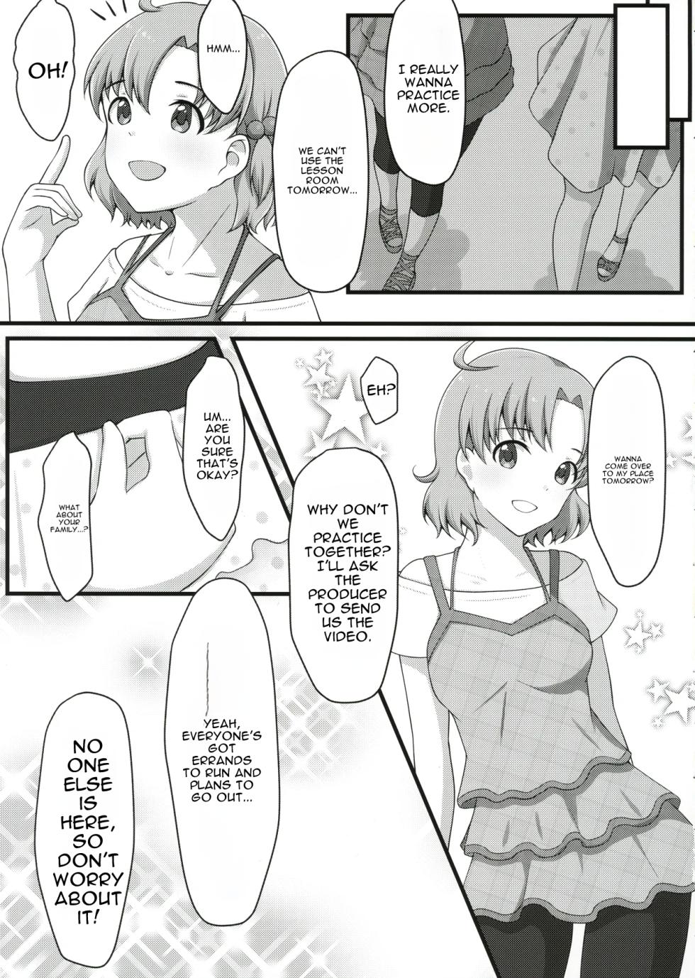 (C104) [Tonburi (Houki)] Yurishita 2 THE IDOLM＠STER GIRLS LOVE! (THE IDOLM@STER MILLION LIVE!) [English] [MTL] - Page 4