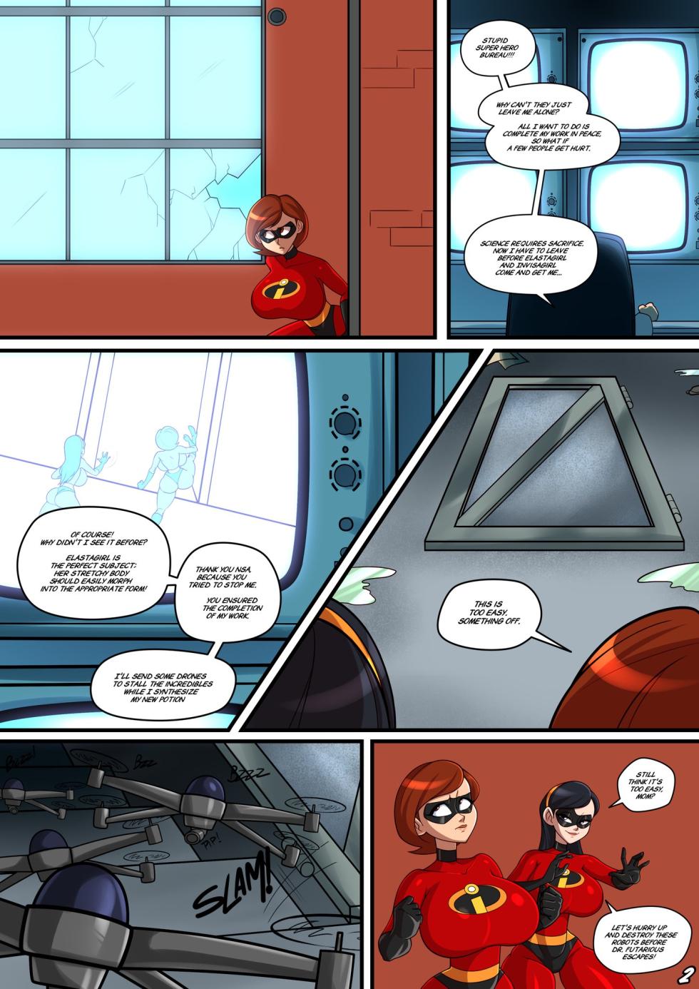[Parvad] Incestibles: Helen's Stretchy Situation - Page 3