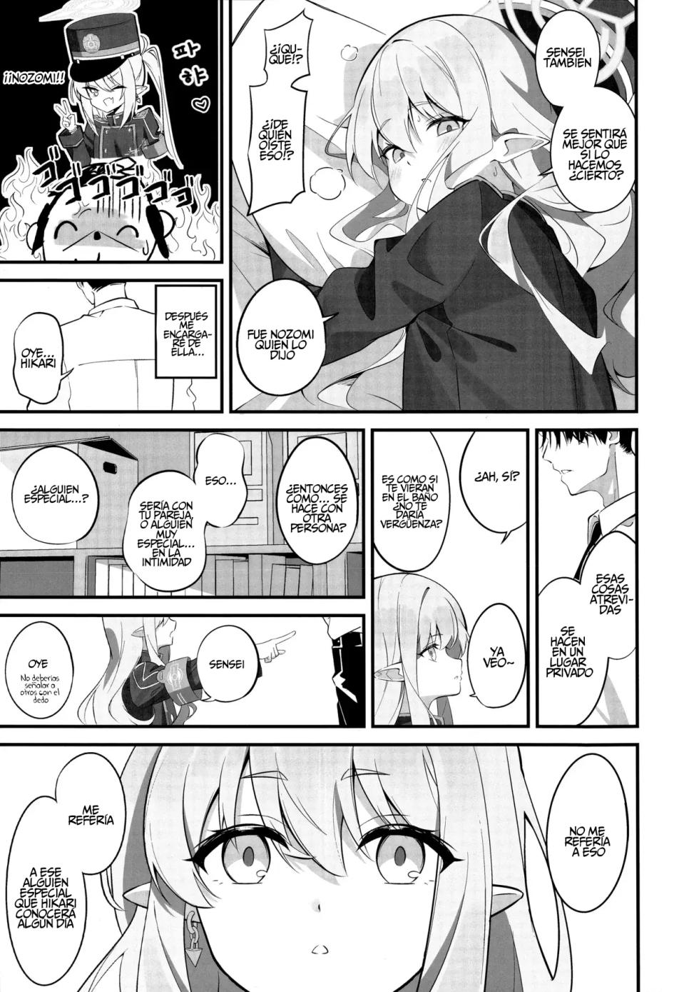 (C107) [SeaweeD (Tenki Nori)] Let's Docking｜Hazme latir el corazón (Blue Archive) [Spanish] [Traducciones Quadrasmo] - Page 4