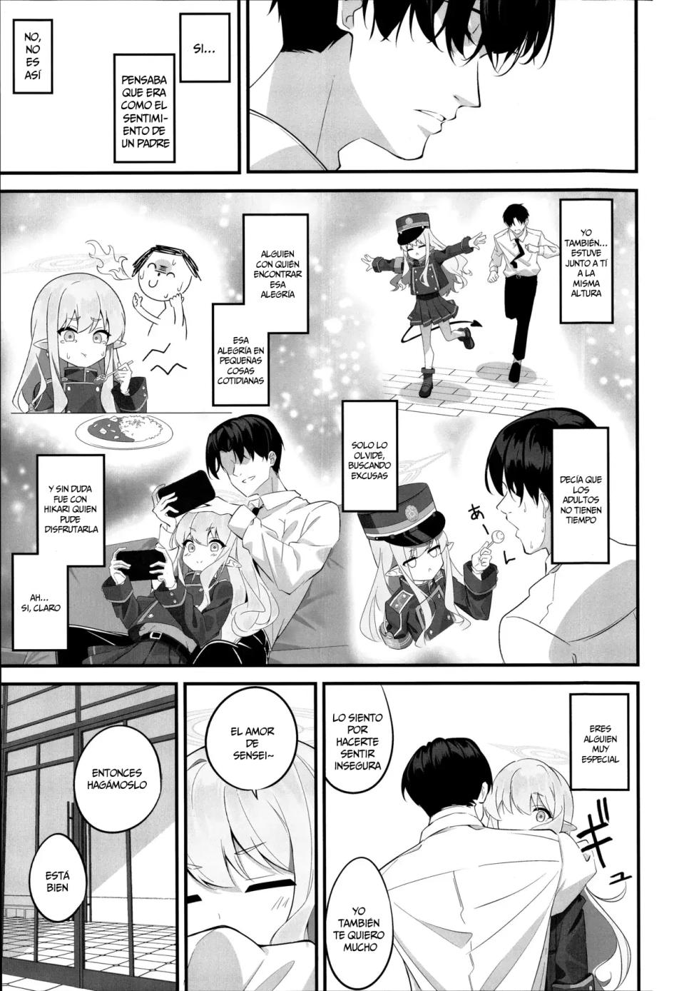 (C107) [SeaweeD (Tenki Nori)] Let's Docking｜Hazme latir el corazón (Blue Archive) [Spanish] [Traducciones Quadrasmo] - Page 6