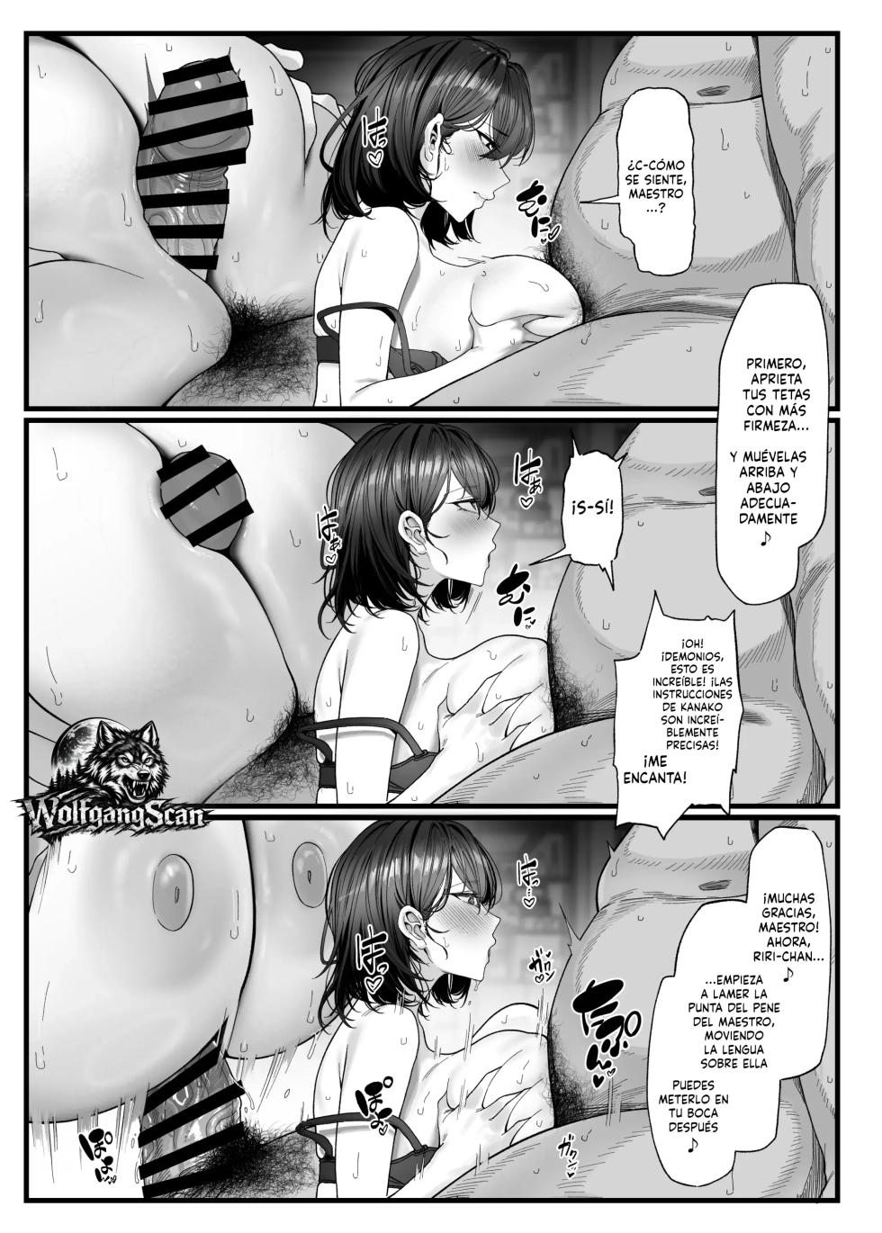 [Mitsukyoku Koubou (AWMC／Keinv)] Netorare Saimin Apuri ~Somerare Mesu-nobi suru Haha-musume~｜La App de Hipnosis NTR׃ Madre e Hija Corrompidas Actuando Como Putas [Spanish] [perejildo] [Digital] - Page 34