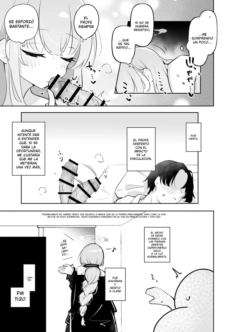 [Wafuerotei (Wafueroi)] Shinkon Eimi to Soku Nuki Doppyun Amaama Seiyoku Kanri Seikatsu｜Amy, Recién Casada, y una Corrida Inmediata una vida sexual dulce y llena de control de la lujuria (Blue Archive) [Spanish] [MixScanlation] [Digital] - Page 10