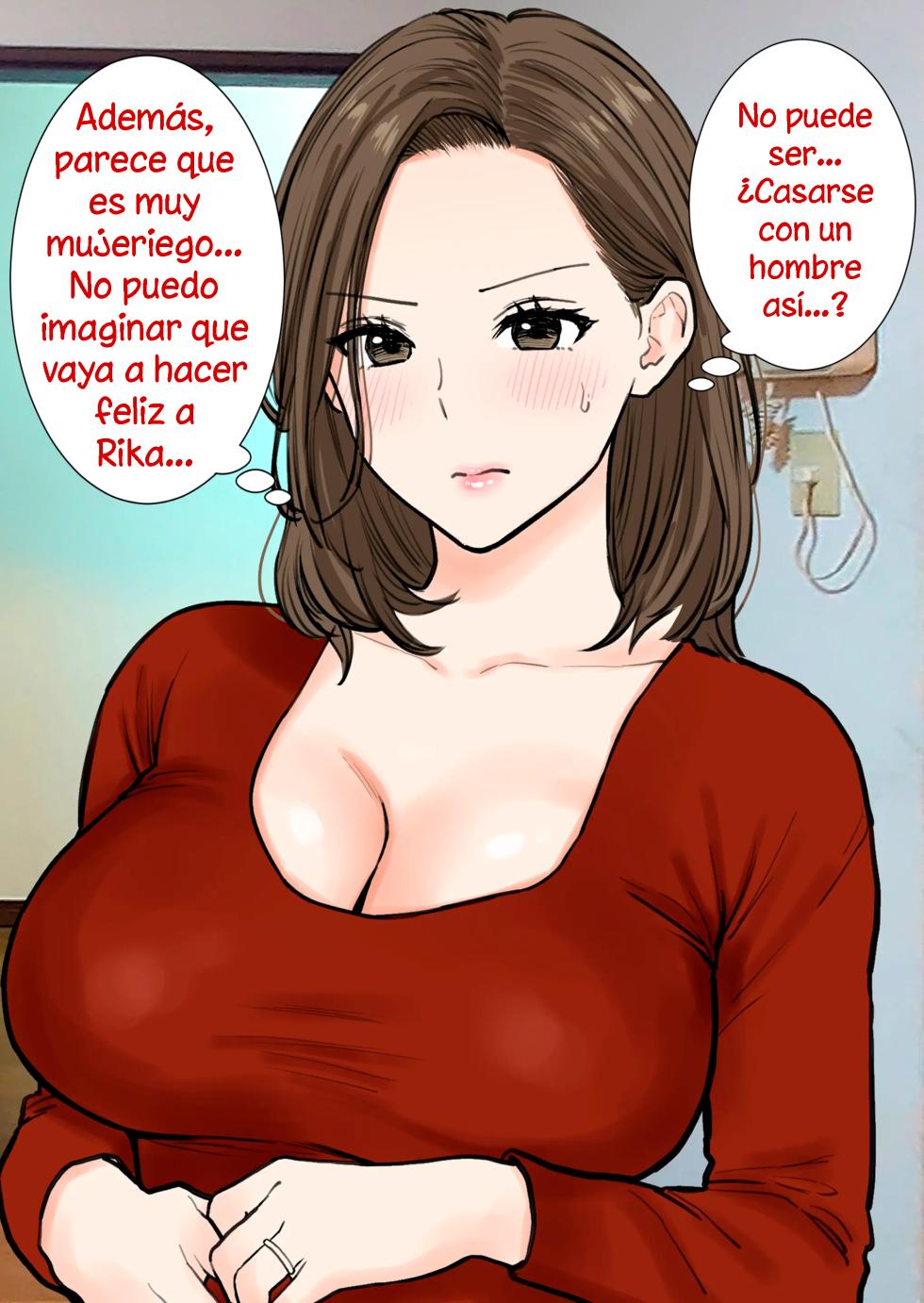 [Junsei Chuurenpoutou] Musume no Danna no Deka Chinpo (Zakoman Gibo)｜La Enorme Polla de Mi Yerno (La Suegra Fácil de Seducir) [Spanish] [La Legión Fantasma] - Page 6