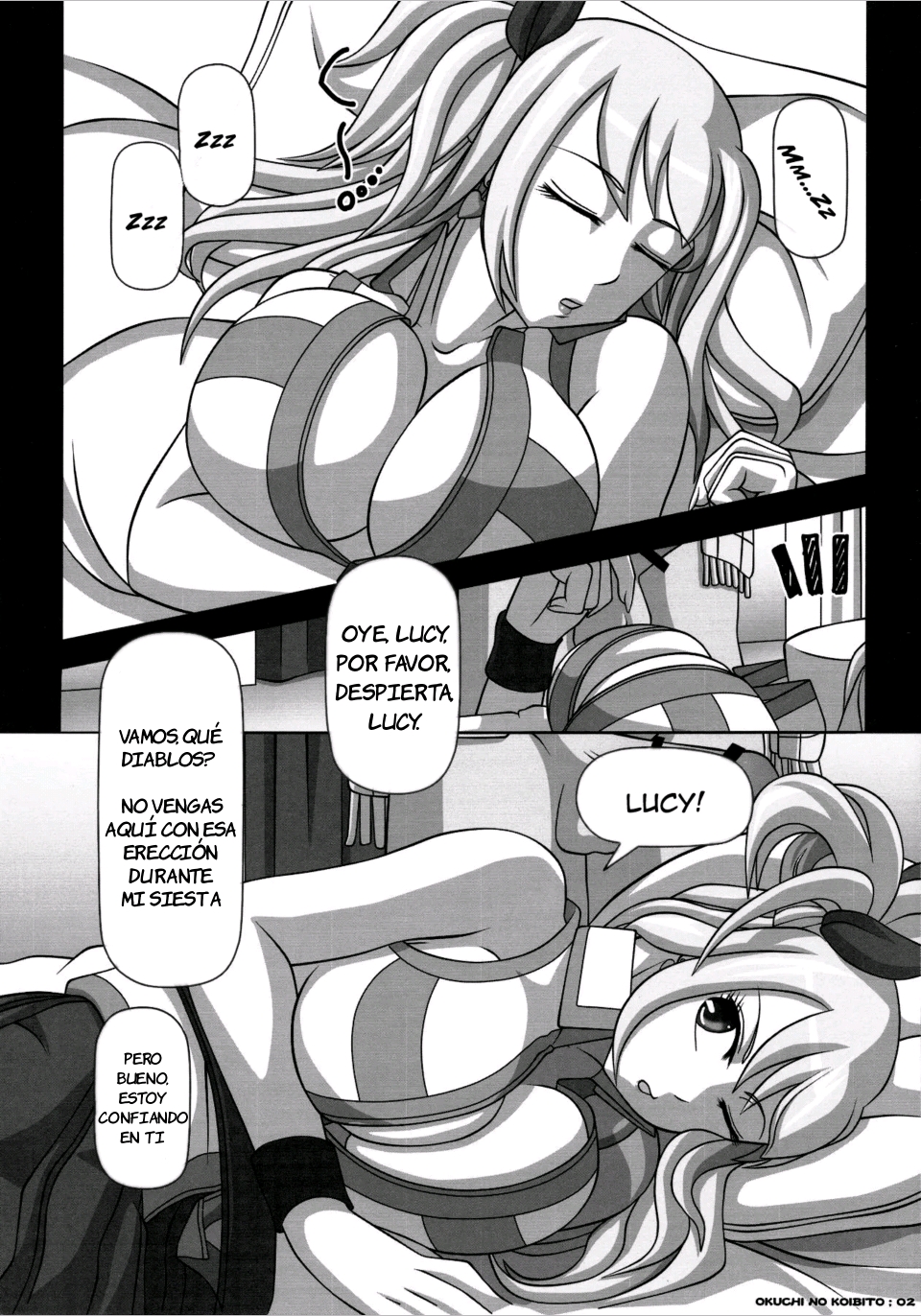 [NAVY (Kisyuu Naoyuki)] Okuchi no Ehon -Lucy to Issho!-｜Libro ilustrado de Okuchi -¡Junto con Lucy!- (Fairy Tail) [Spanish] [JFairy Traslate] - Page 2