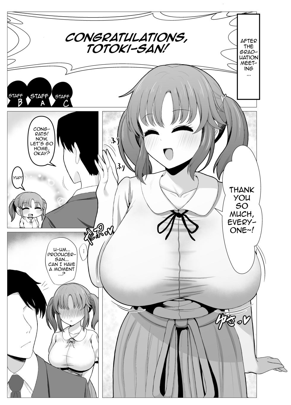 [Giniro Ringo Hatake (Mukae)] Totoki Airi to Hitobanjuu Kozukuri Sex Suru Hon | A Book About Having Baby-Making Sex with Totoki Airi All Night Long (THE IDOLM@STER CINDERELLA GIRLS) [English] [DeppoTL] [Digital] - Page 5
