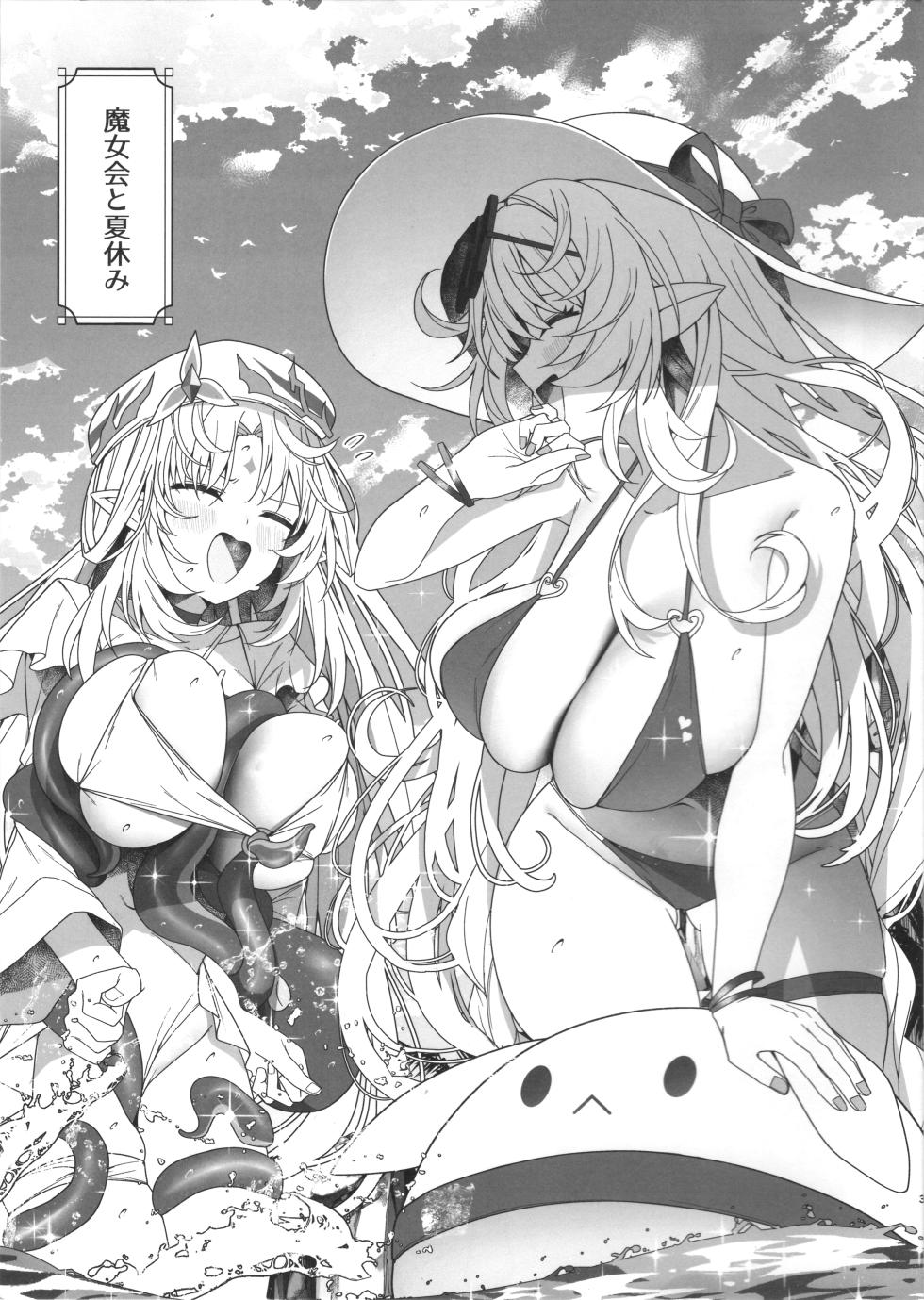 (C105) [Nobutorakai (Nidaime)] Natsu no Majo ni wa Ki o Tsukero! - Page 2
