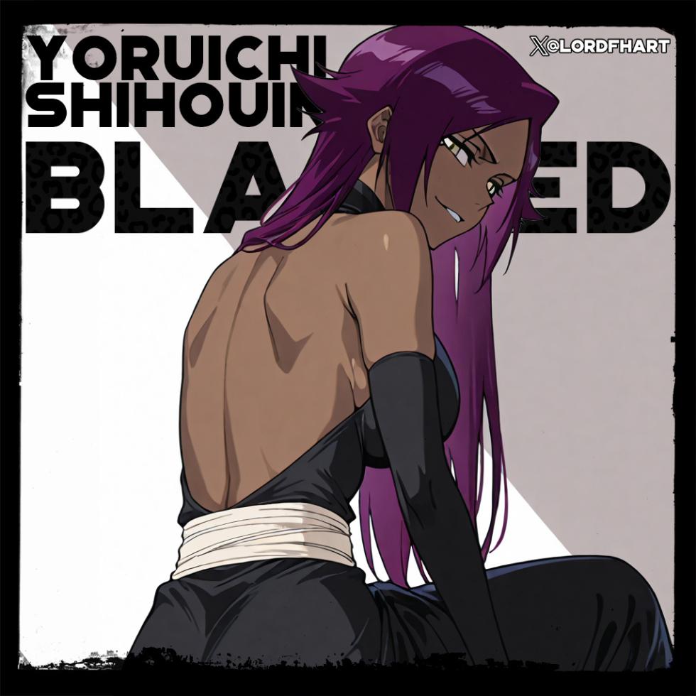 [lordfhart]Yoruichi Shihouin Falling(JPN) [AI Generated] - Page 1