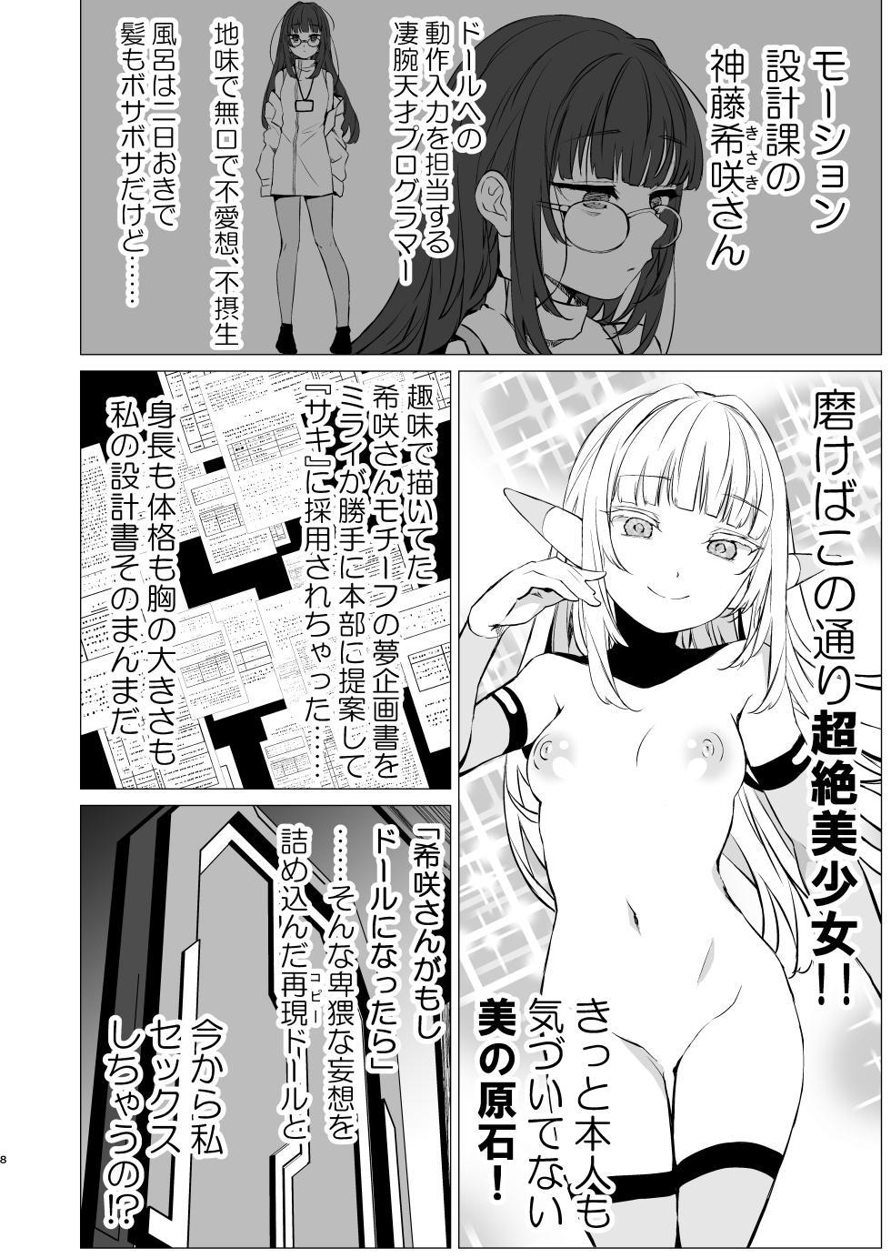 [Harumachi Tsurara (Nayoi)] Kami Eshi to Kami Layer ga Off-Pako suru Hanashi [Digital] - Page 7