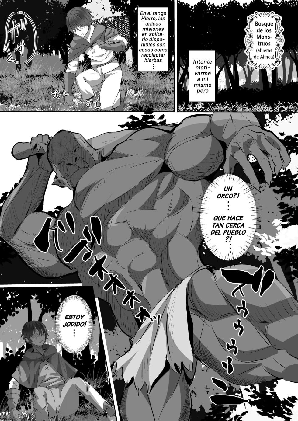 [Boston Tea Party (Koucya Indian)] Teisou Gyakuten Deka Isekai Tensei 2 ~Nikushokukei Juujin Senshi ni Nerawarete shimaimashita~ [Spanish] [Digital] [Harenchi no Fansub] - Page 4