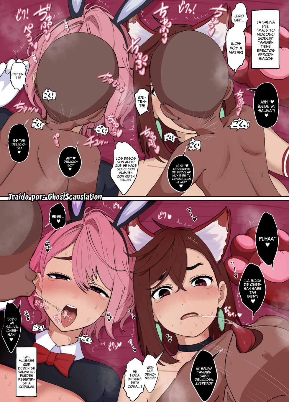 [Jakky] Youkai "Goblin mitee na Kusogaki" vs Ayase Momo to Shiratori Aira | Youkai (Maldito Mocoso Goblin) vs Ayase Momo y Shiratori Aira (Dandadan) [GhostScanlation] [Spanish] - Page 4