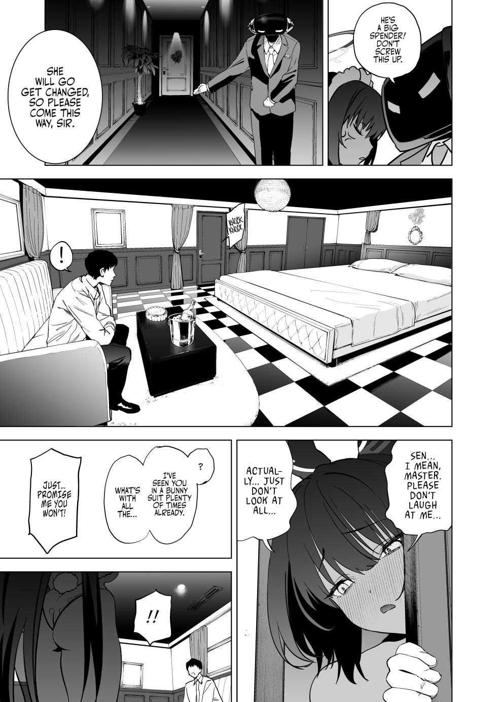 [Camrism (Kito Sakeru)] Shiri to Karin to Toumei Bunny | The Maid, The Butt, And The Limpid Bunny (Blue Archive) [English] [TheWhiteLine] [Digital] - Page 6