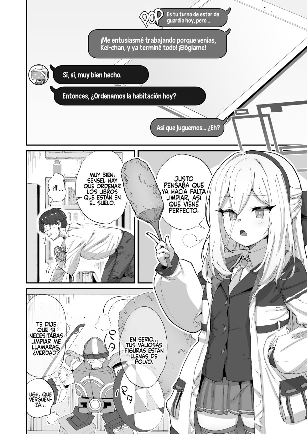 [Hikagemon (Tenpiboshi)] Kyou kara Sensei no Seiyoku wa Watashi ga Shori Shimasu (Blue Archive) [Spanish] [Rakuen Translations] [Digital] - Page 2