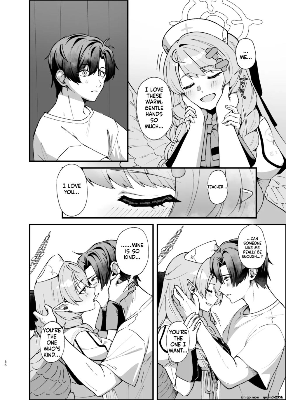 [Mendako Suizokukan (Oruka)] Kizuato wa Ai no Kiseki | Scars are the Traces of Love (Blue Archive) [English] [SCANMTL] [Digital] - Page 35