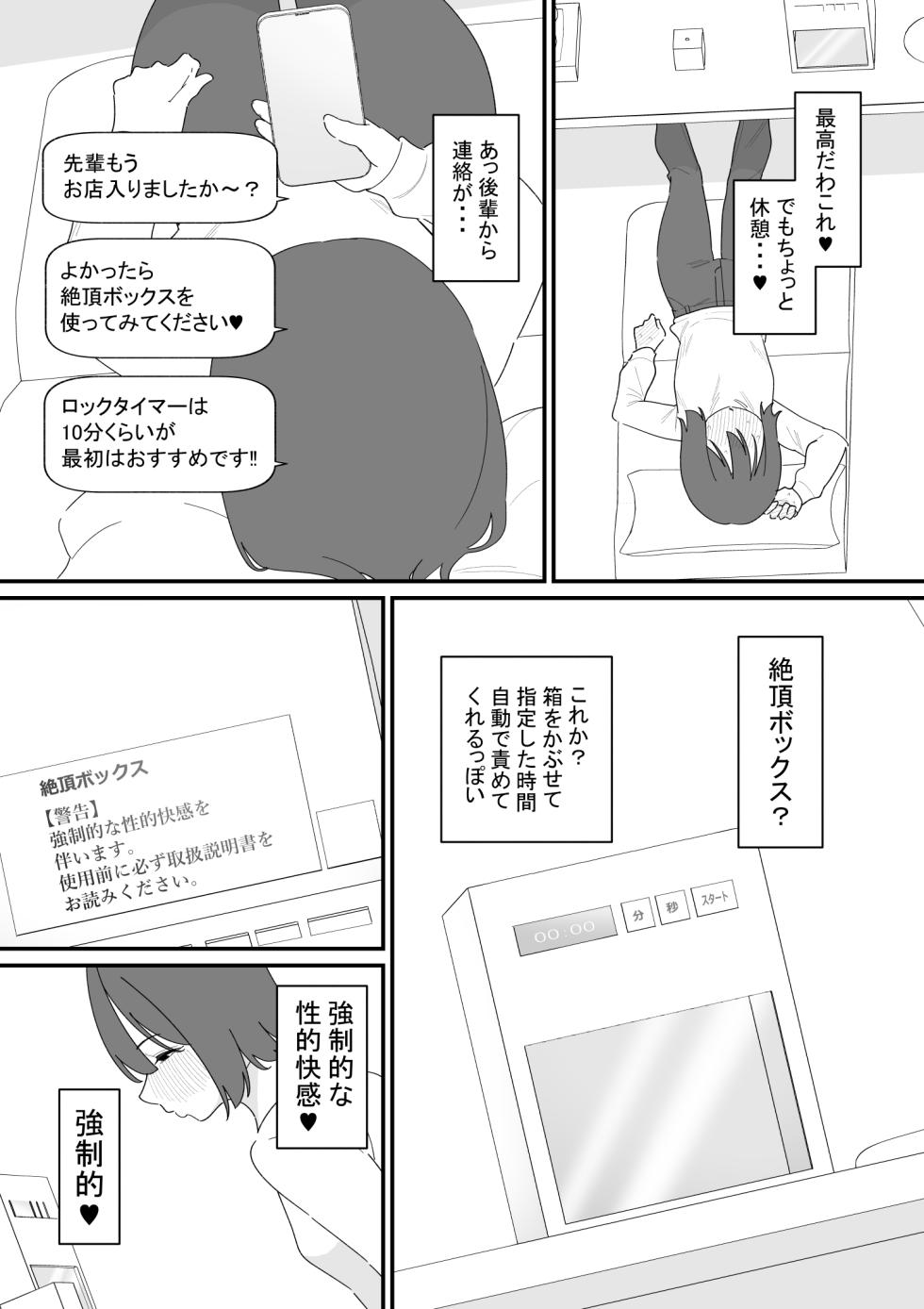 [蜂蜂蜂] クリボックスでオナニーできる変なお店 [DL版] - Page 8