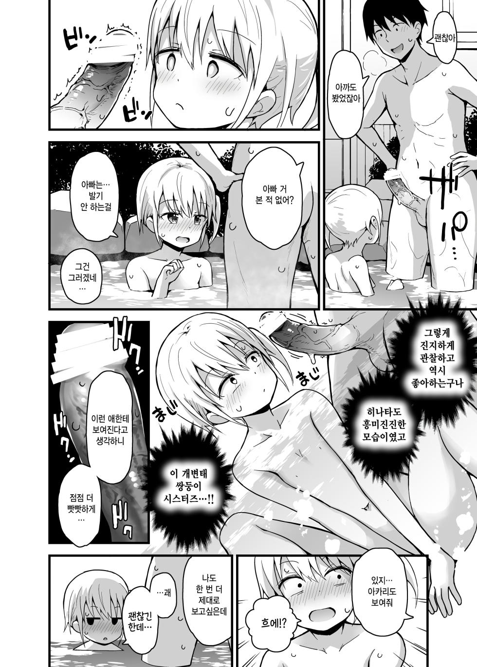 [Pico Pico Labyrinth (Fujisaka Lyric)] Onsen Ryokan no Futago Shimai to Akari Hen [Korean] [팀 털난보리] [Digital] - Page 23