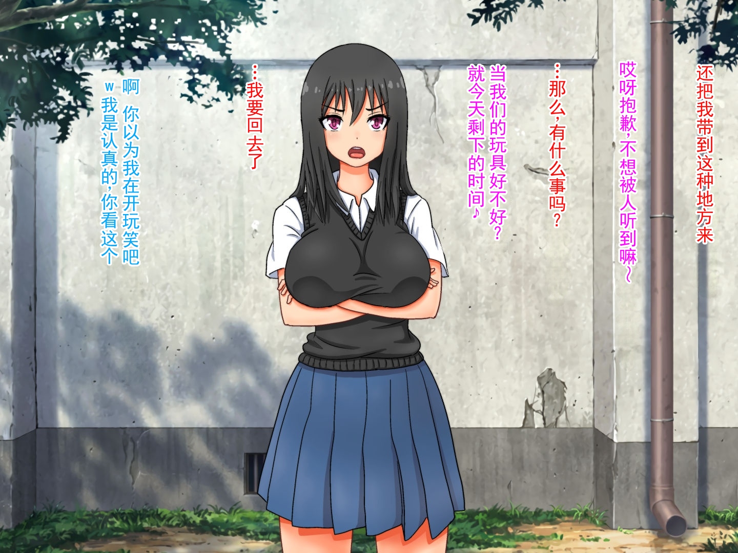 [多花ハシ] 活受辱地狱～风纪委员长任不良摆布～毁掉人生的变态出道  [ai翻译 ai修复 ai嵌字] - Page 12