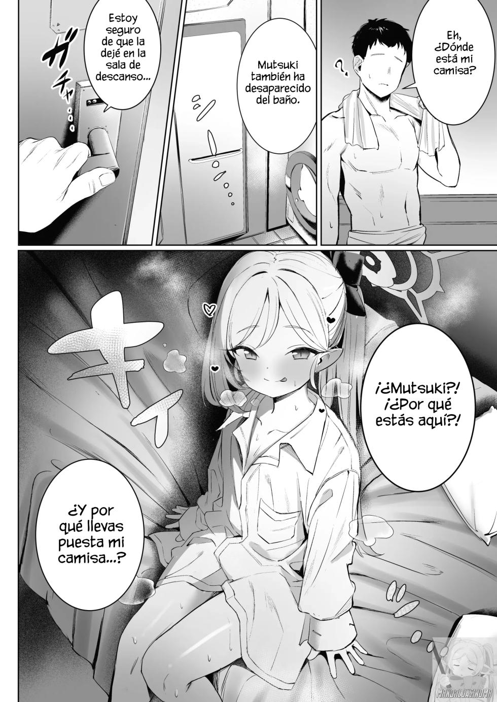 [Morelia Standard (Shuruban)] Mutsuki-chan no Keikaku (Blue Archive) [Spanish] [Decensored] [Digital] - Page 14