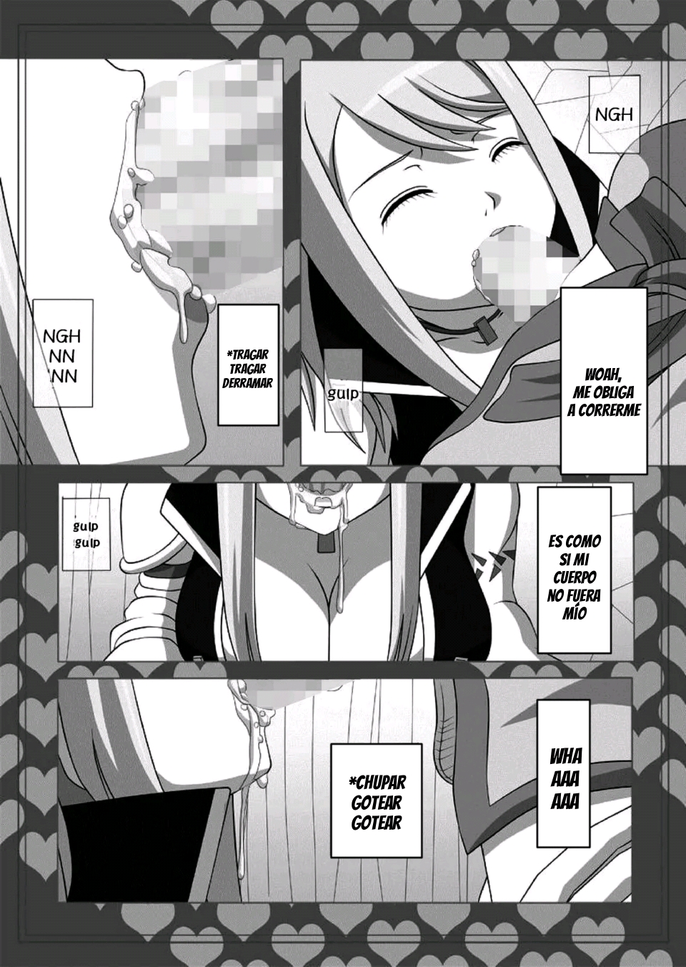 [NAVY (Kisyuu Naoyuki)] Okuchi no Ehon Vol. 36 Sweethole -Lucy Lucy-｜Una mamada de Lucy y ¿de Lucy？(Fairy Tail) [Spanish] [JFairy Traslate] [Digital] - Page 8