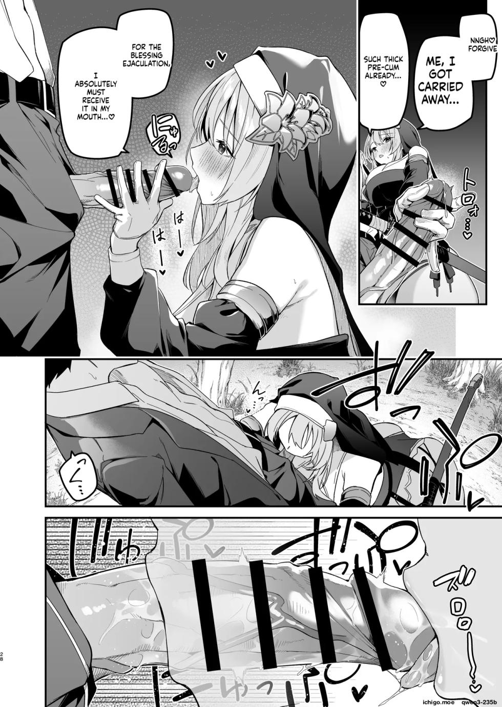 [Jun Tokutyu Kuromask (Hetaren)] Yuusha Level up de Sister kara Shukufuku o II [Digital] (SCANMTL) - Page 27