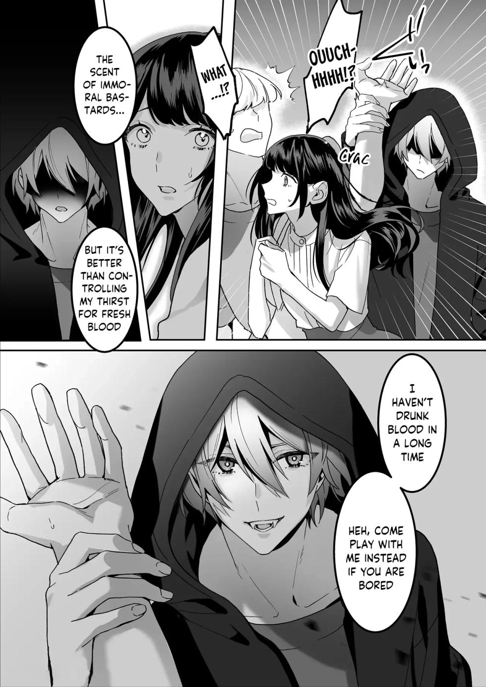 [Nemunemu] Hiroware Kyuuketsuki wa Oneesan wo Aishitaishi Aisaretai [English] [Decensored] - Page 4