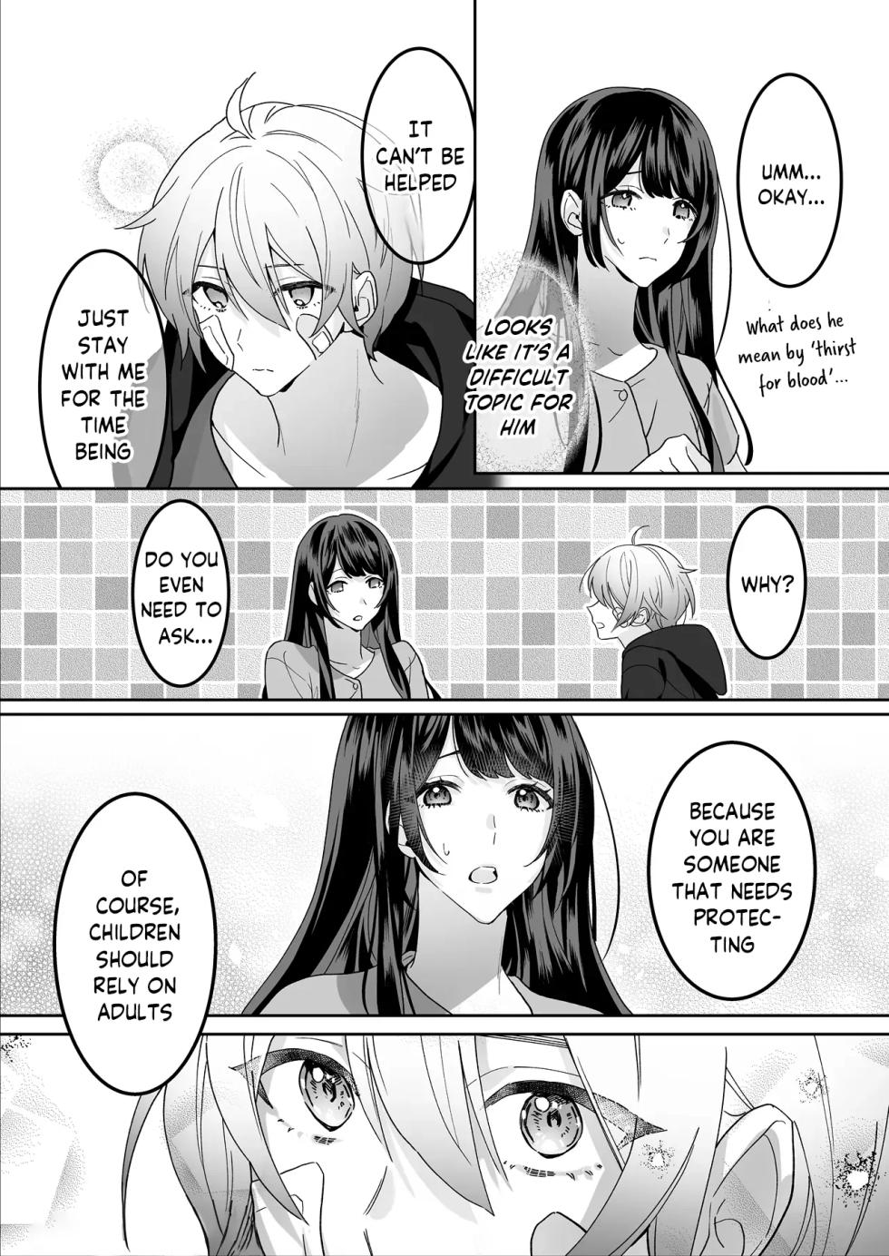 [Nemunemu] Hiroware Kyuuketsuki wa Oneesan wo Aishitaishi Aisaretai [English] [Decensored] - Page 11