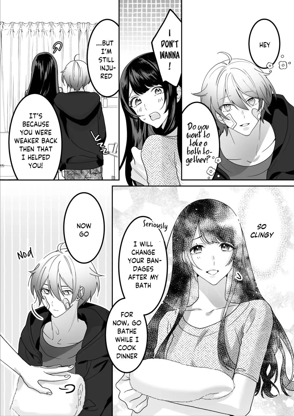 [Nemunemu] Hiroware Kyuuketsuki wa Oneesan wo Aishitaishi Aisaretai [English] [Decensored] - Page 13