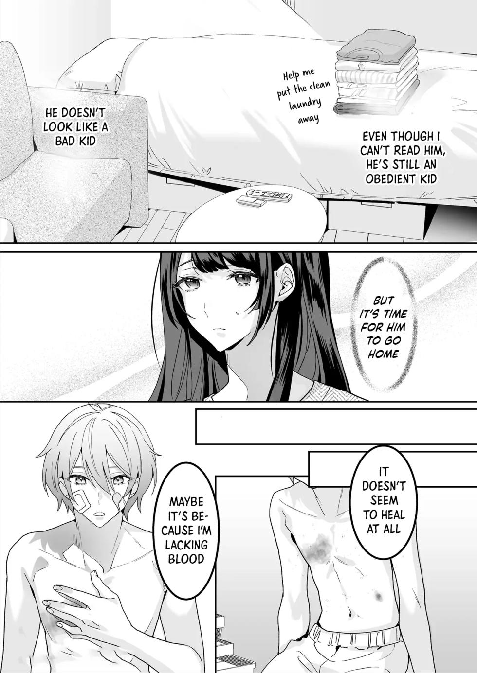 [Nemunemu] Hiroware Kyuuketsuki wa Oneesan wo Aishitaishi Aisaretai [English] [Decensored] - Page 14