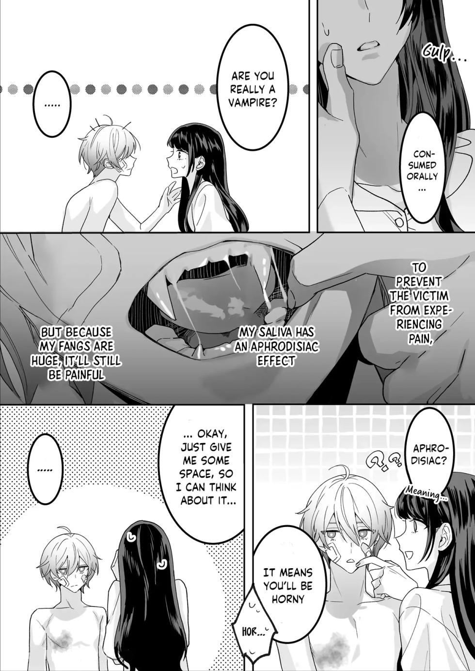 [Nemunemu] Hiroware Kyuuketsuki wa Oneesan wo Aishitaishi Aisaretai [English] [Decensored] - Page 16