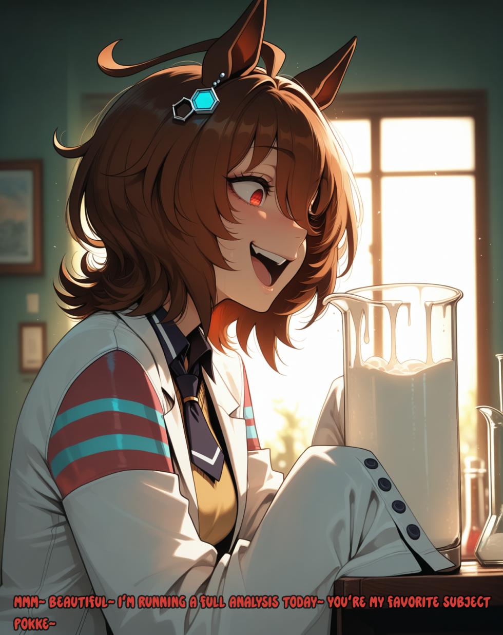 [.moan-verse] Agnes Tachyon x Jungle Pocket  (Uma Musume Pretty Derby) | Fute x Female [AI Generated] - Page 14
