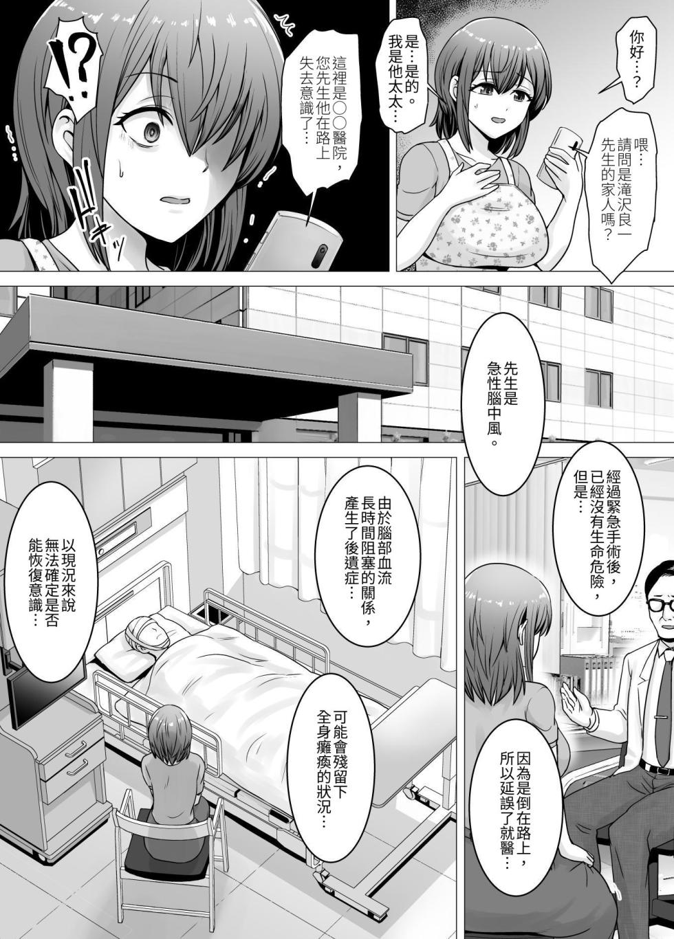 [Kuishinbou (Naitou Haruto)] Aisuru Tsuma ga Zetsurin Shachou no Te ni Ochita Sono Hi... [Chinese] [豬豬寶貝] [Digital] - Page 7