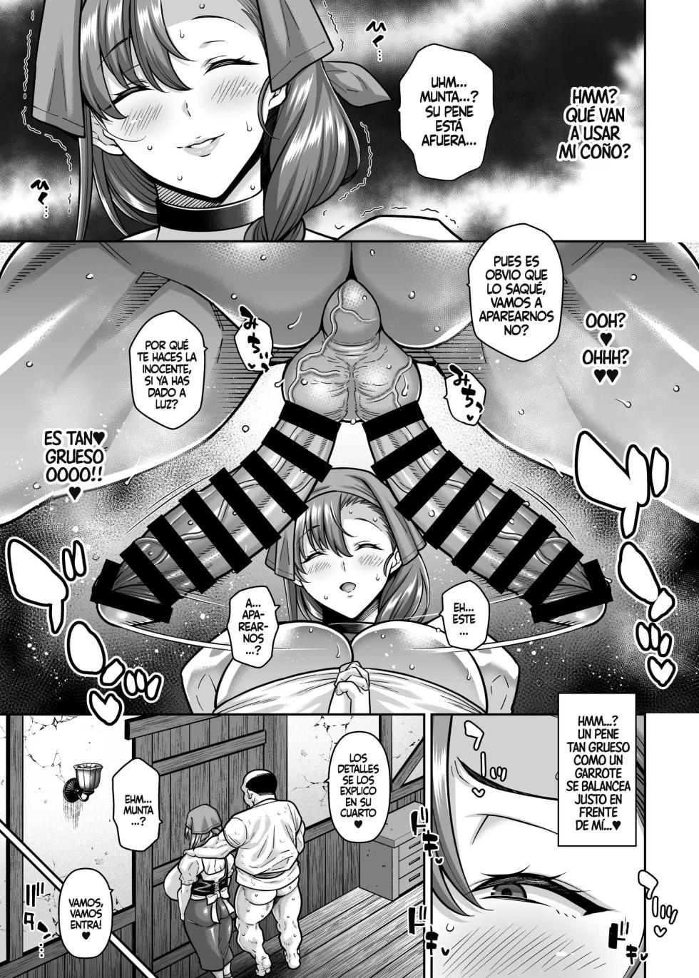 [Tanuking Sleep (Drachef)] Yuusha no Mama wa Hamerarete Shimatta!｜¡La Madre del Héroe Terminó Siendo Follada! [Spanish] [P7Neko] [Digital] - Page 6