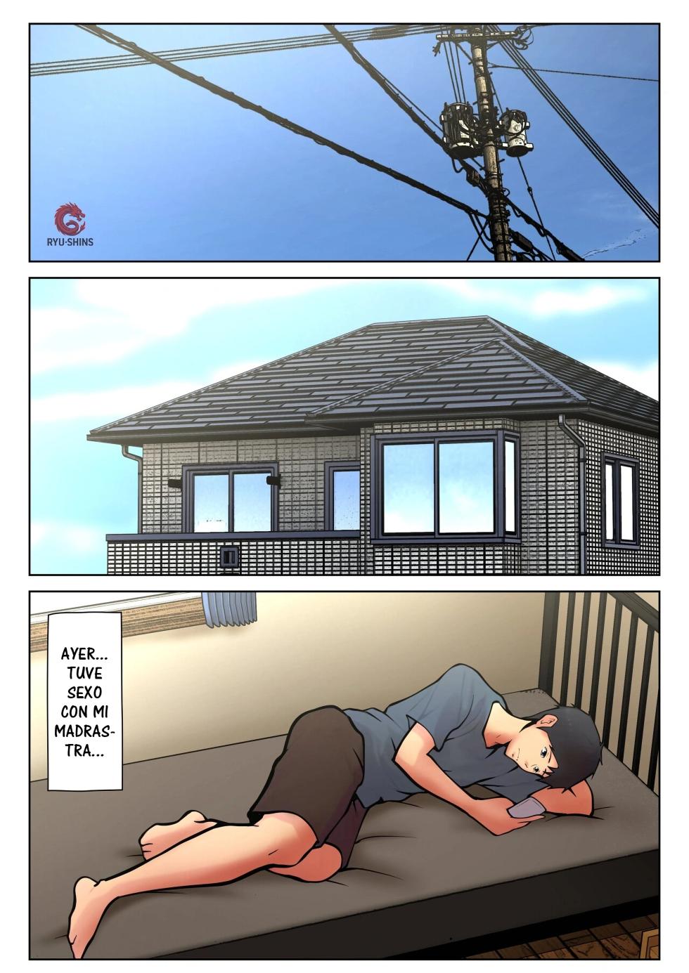 [Pentacle(Shimipan)] Giri no Oyako ga Doukyou Shitereba Kitto kou 2｜El Destino Inevitable de la Convivencia Entre una Madre y su Hijastro 2 [Spanish] [RYU-SHINS] - Page 3