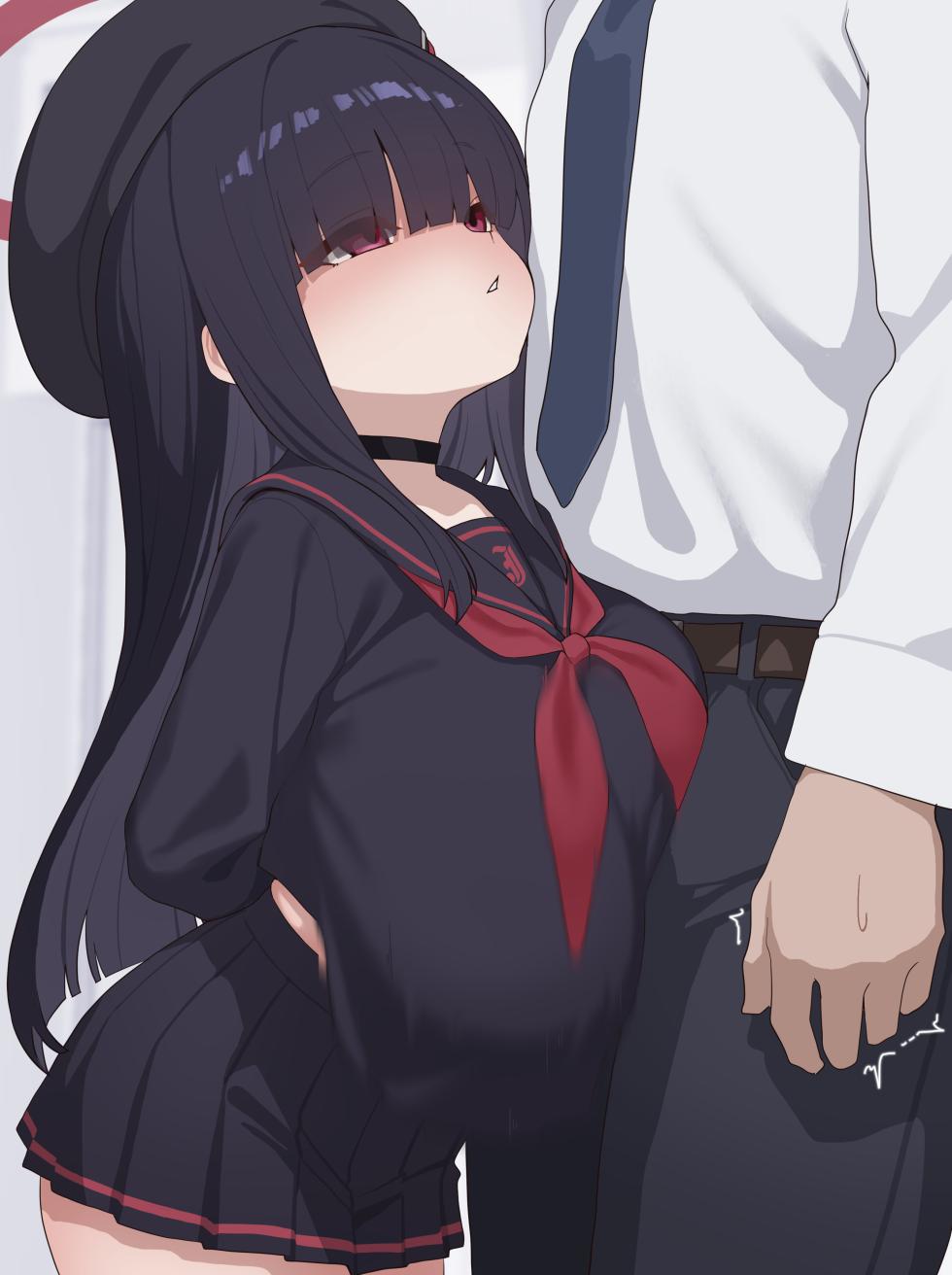 [いろしら] 正実モブの授乳手コキ 全18枚 (ブルーアーカイブ) [Chinese] [不咕鸟汉化组] - Page 12