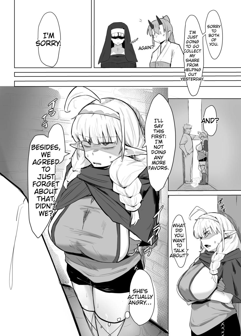 The Busty Elf Can't Say No - Page 14