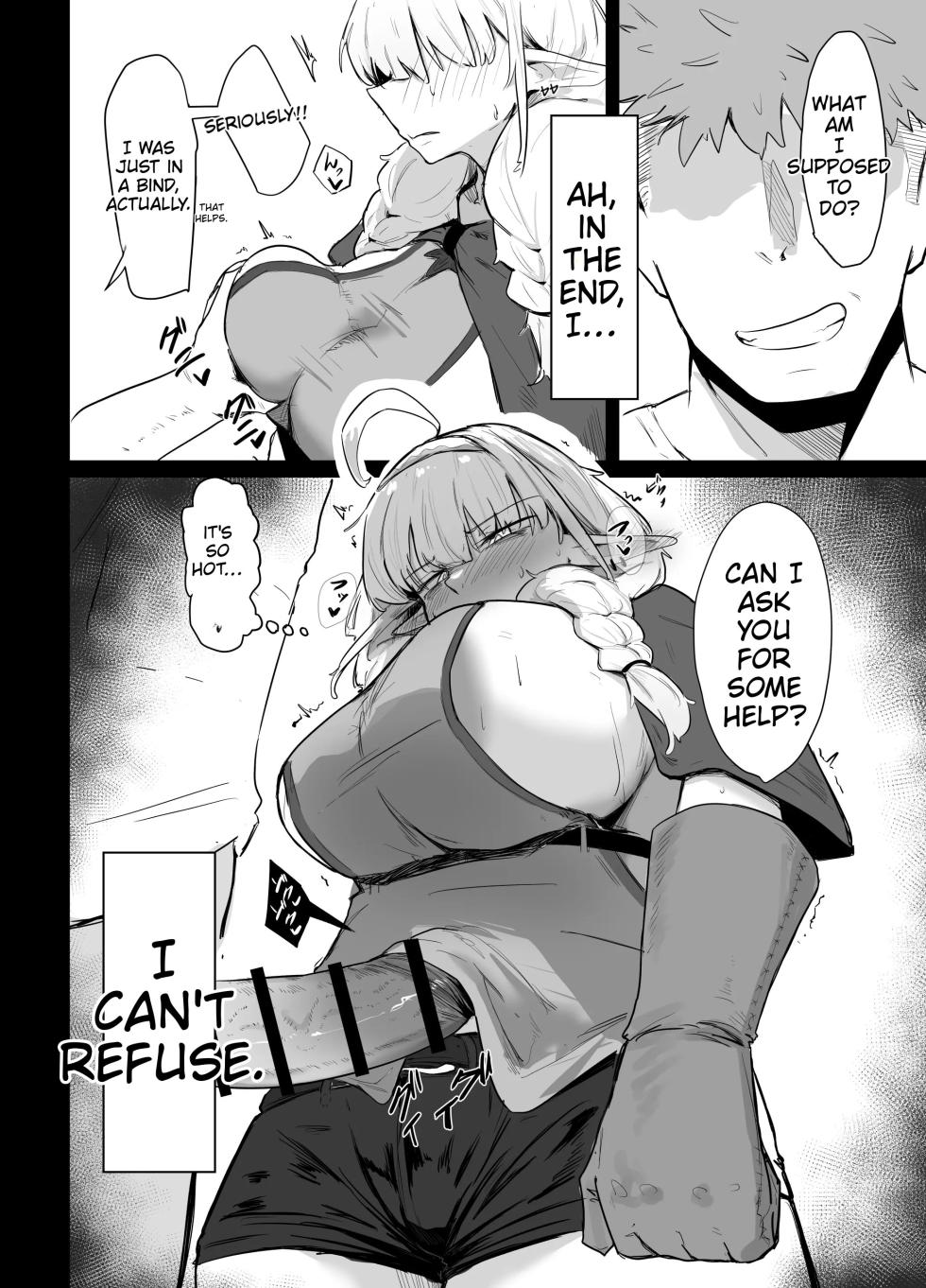 The Busty Elf Can't Say No - Page 16