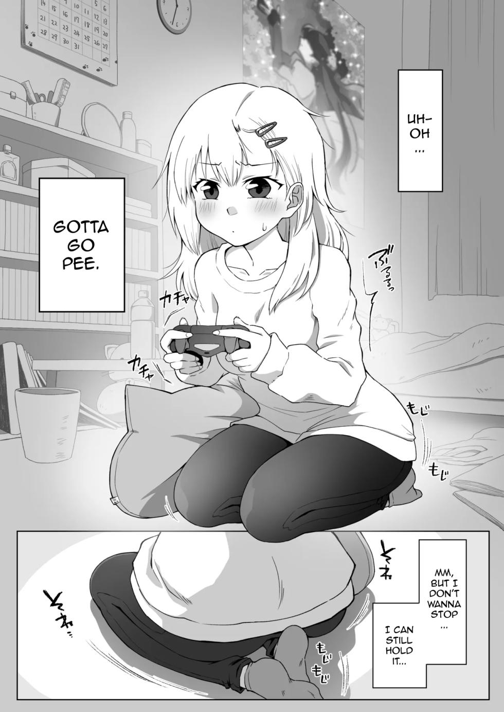 [Lasagna and Pie] Doing THAT Mid-Gaming Sesh [English] [Sir Stretch] - Page 1