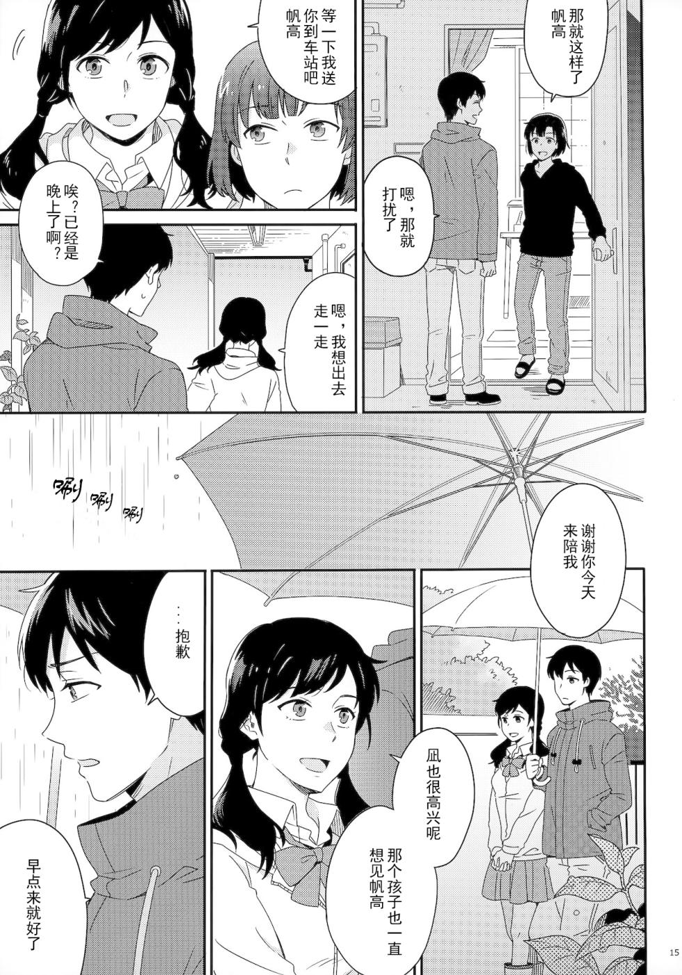 [Marcia (Higashi Ringo)] Later Talk Encore (Tenki no Ko) [Chinese] [二郎险胜真菌汉化组X樱桃花字幕组] - Page 18