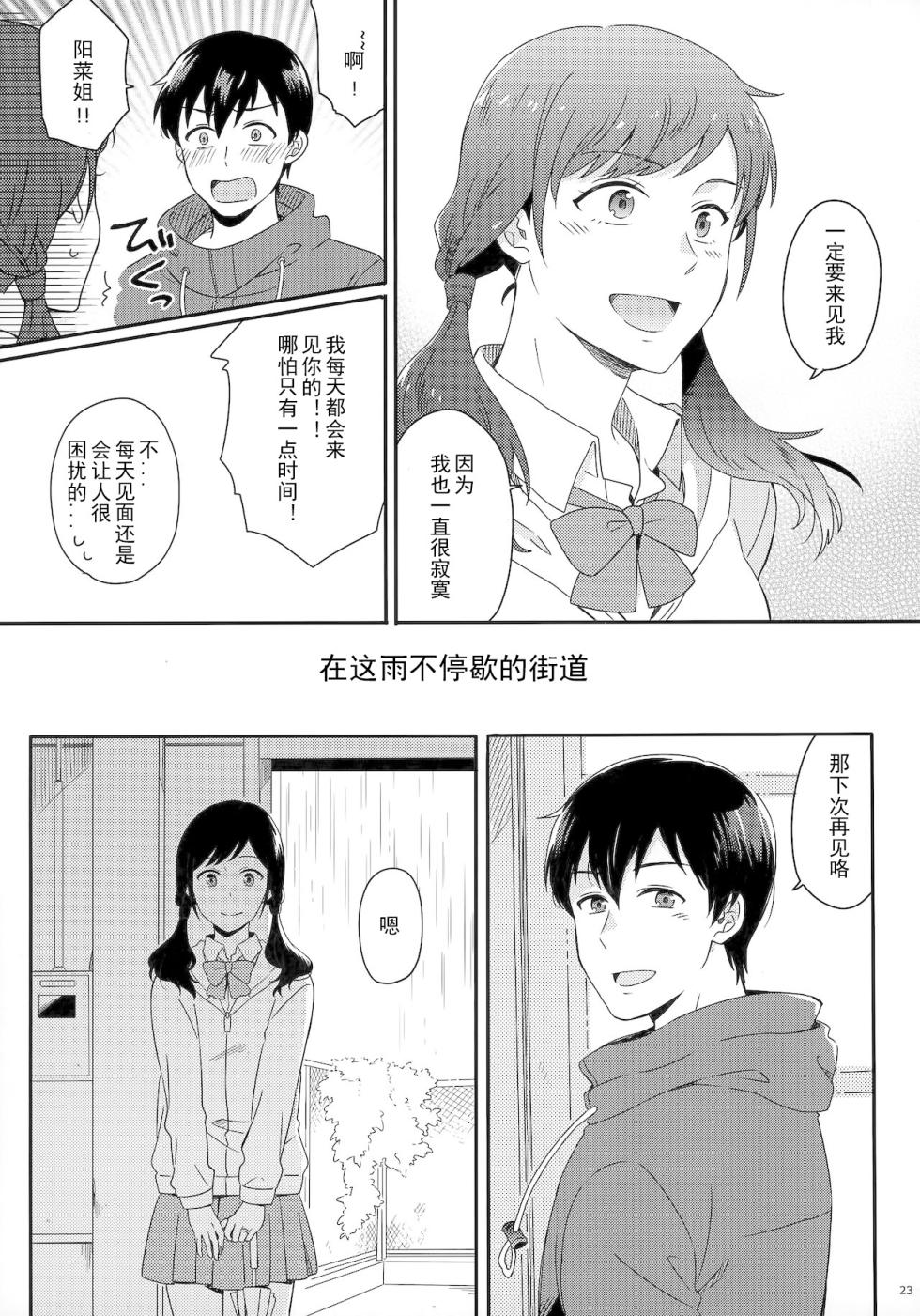 [Marcia (Higashi Ringo)] Later Talk Encore (Tenki no Ko) [Chinese] [二郎险胜真菌汉化组X樱桃花字幕组] - Page 26