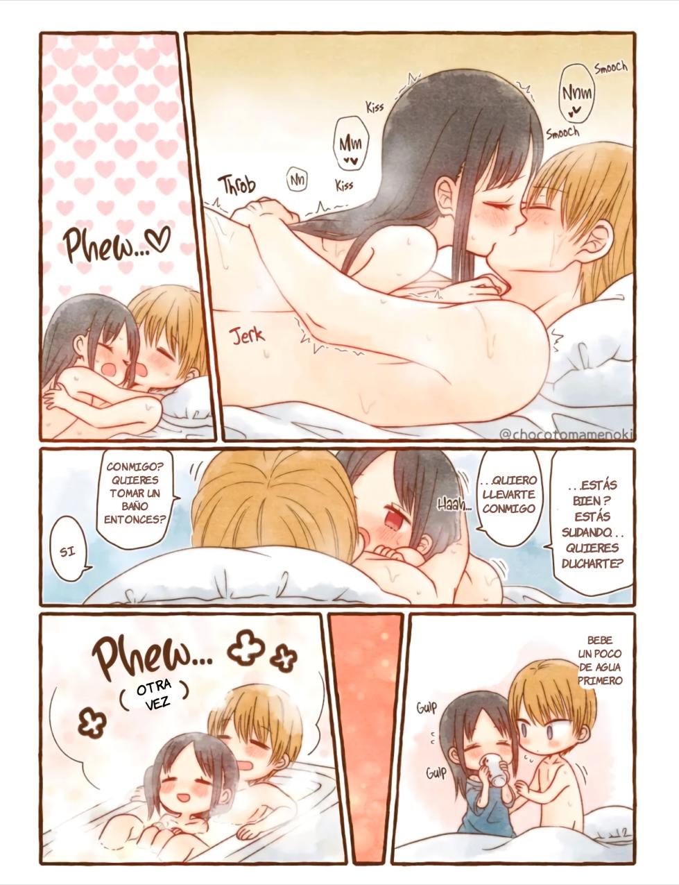 [Chocotomamenoki] Shirokagu-chan en la Bañera (Kaguya-sama wa Kokurasetai) [Spanish] [JFairy Traslate] - Page 2