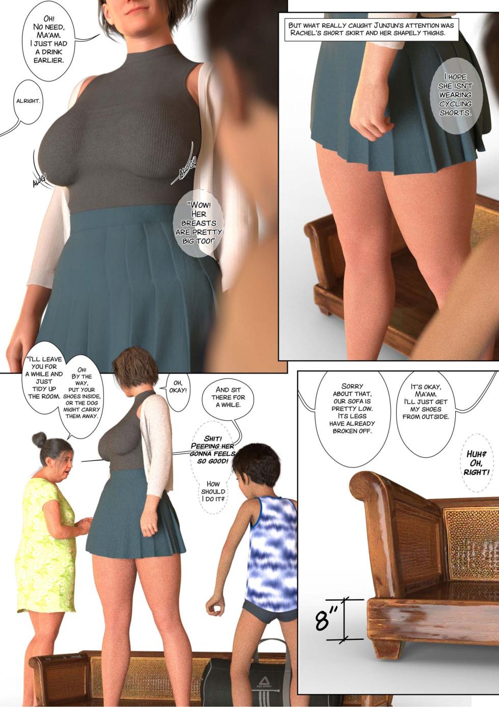 Junjun Boso Adventure: Big Sister's Room - Peep 1 - Page 3