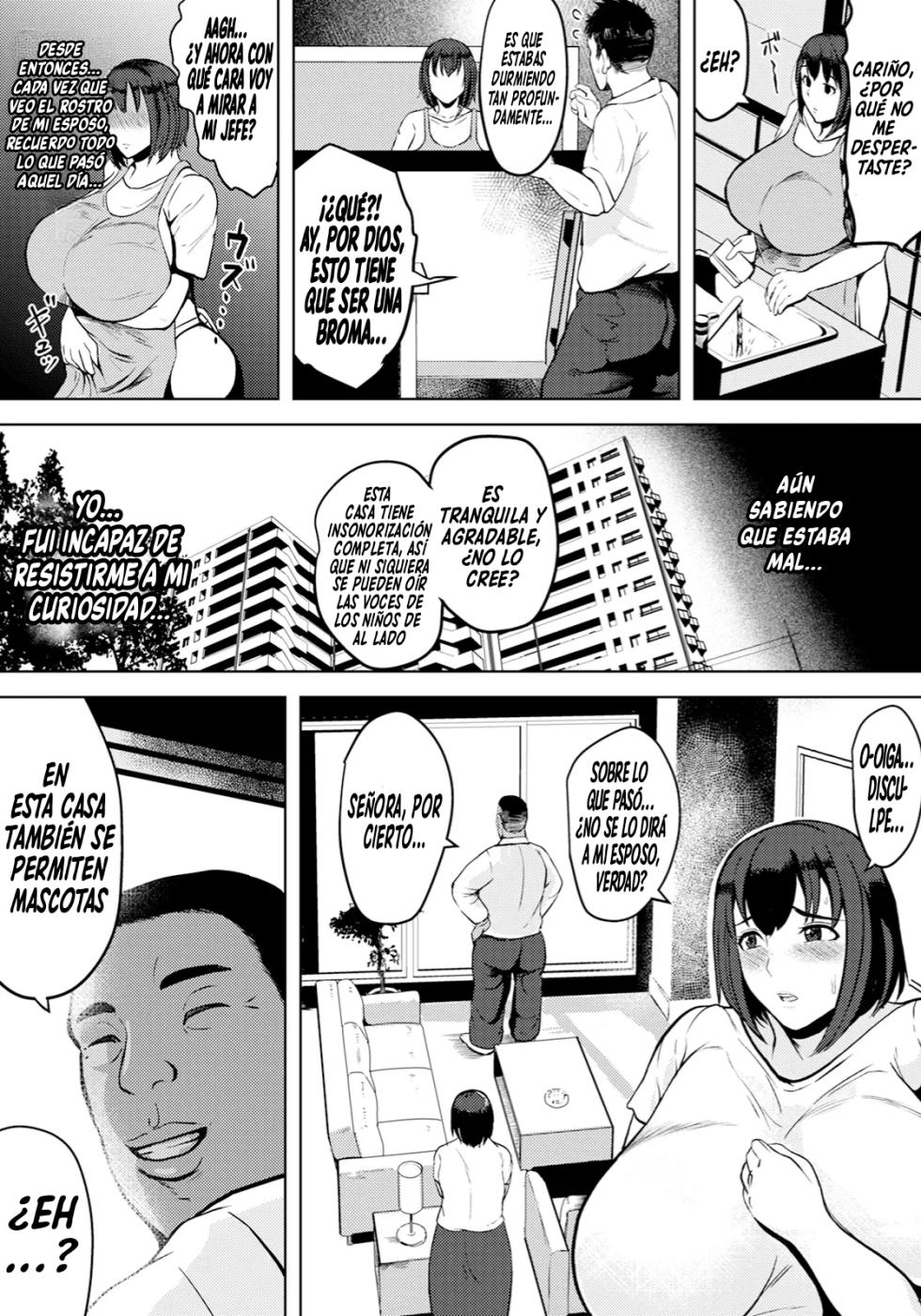 [Si-man] Mesuinu Tsuma ~Goshujin-sama wa Otto no Joushi~｜Esposa Perra ~Mi Amo Es El Jefe De Mi Esposo- (ANGEL Club 2024-11) [Spanish] [Mr.Naranjas] [Digital] - Page 11