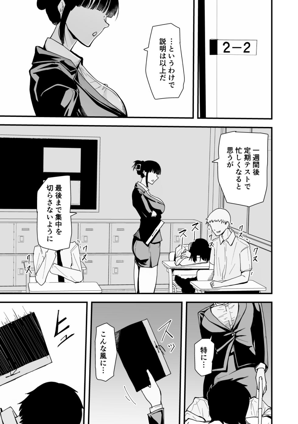 [Hayaaruki] Itsumo kuuru na Andou-sensei ga ore ni dake darashinai sugata de echi na koto shite kureru riyuu [Digital] - Page 2