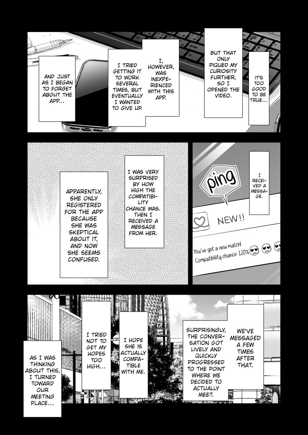 [Kaiyuu Kikaku (Suzui Narumi)] Best Match Kanojo -Seiso JK to Oji-san ga Appli de Deatte Amaama Ecchi- - Best Matching Girlfriend [Digital][English] - Page 7
