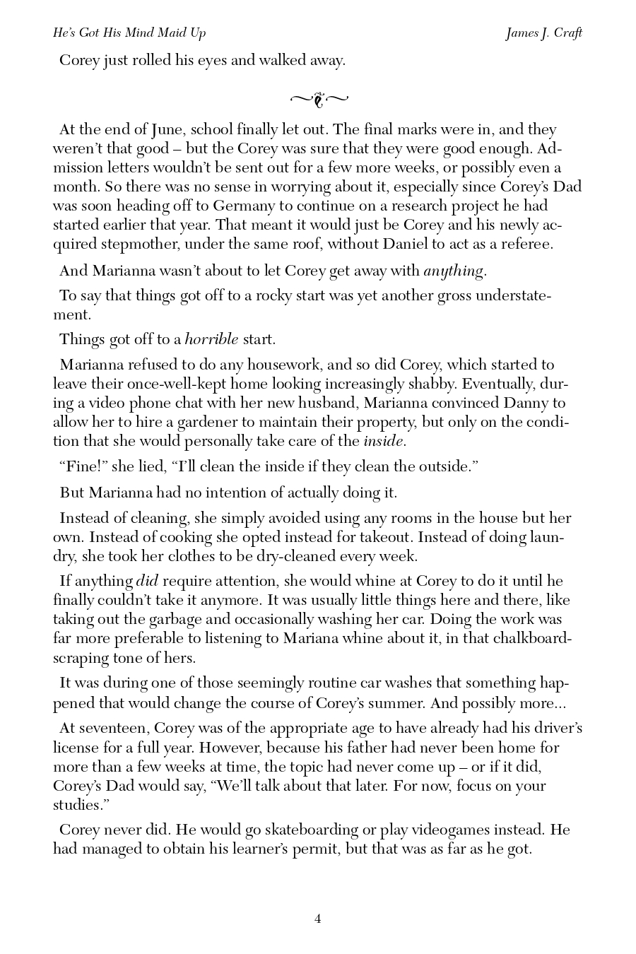 He's Got His Mind Maid Up James J. Craft - Page 6